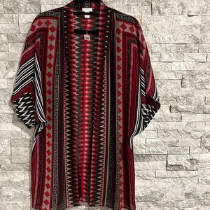 NWT Chicos cardigan, silky, sheer, flowey, cool, summer, airy